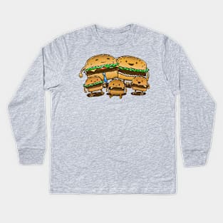 BurgerFam Kids Long Sleeve T-Shirt